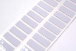 16mmx6mm Low Temperature Labels 1.5mil White Gloss High Temperature Resistant