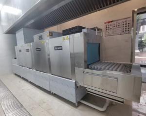 Quality Automatic Stainless Steel Commercial Dishwasher Machine High Temperature Control wholesale