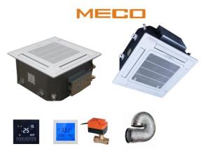 Quality Safety Water Chiller Fan Coil Unit , 500CFM Cassette Type Fcu Fan Coil Unit wholesale