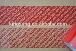 Adhesive BOPP Offer Printing Security Packaging Tape