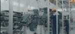 Pulp Making 300KW 450PPM I Shape Diaper Manufacturing Plant