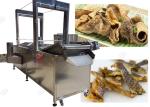 Crispy Fish Skin French Fries Frying Machine Gas Type 100 - 200kg/H Capacity