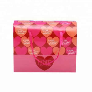 Quality Corrugated Board Paper Food Packaging Recyclable ECO Material With Heart Pattern wholesale