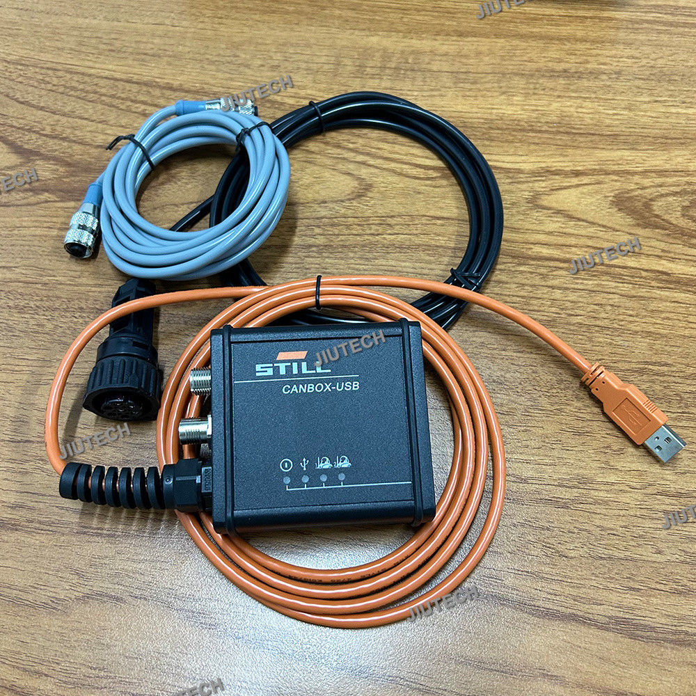 8.21 For Still Incado Box Diagnostic Kit for Still USB Interface forklift canbox FOR STILL Forklift Scanner Tools+tablet