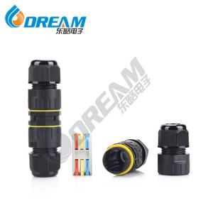 Quality 3 Pin Electrical Cable Wire Connector Ip68 Waterproof For Outdoor Junction Box wholesale