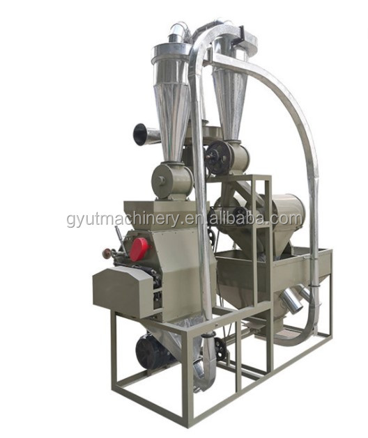 300kg per hour Corn Flour Mill with Competitive and Video Technical Support