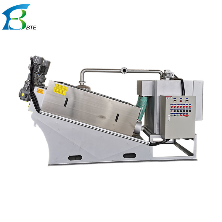 Customized Voltage Compact Screw Press for Low Noise Purification of Activated Sludge