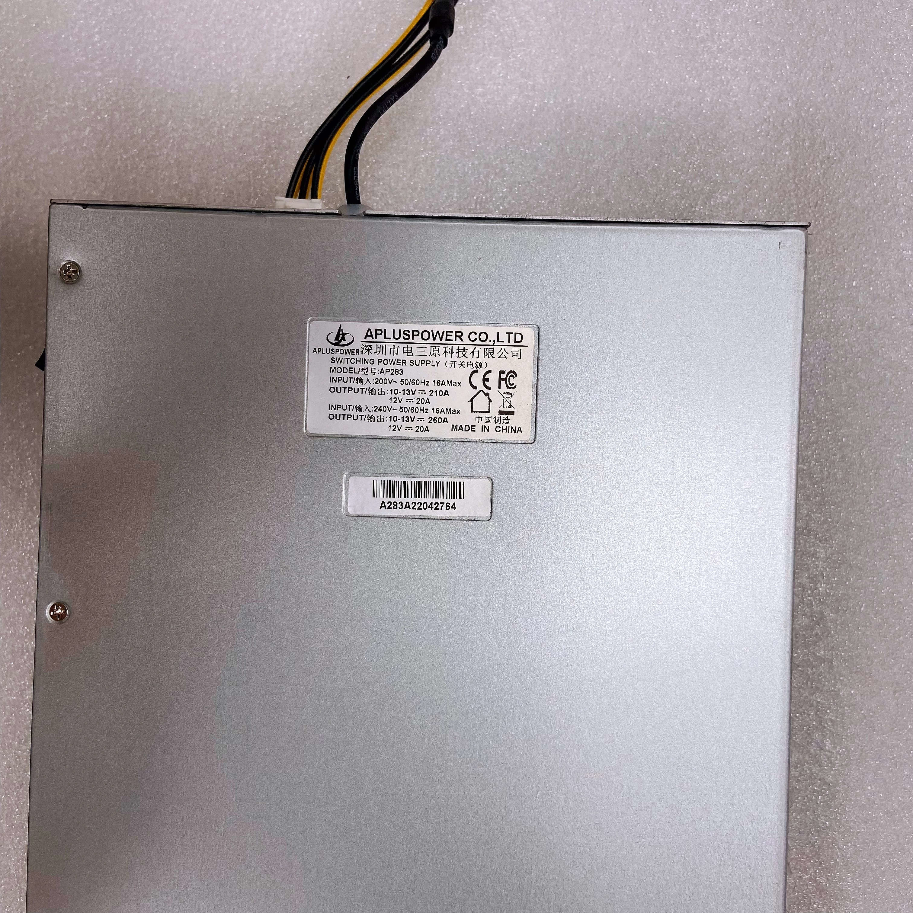 Apluspower AP283 Power Supply For Goldshell LT5 LT5pro CK6 KD6