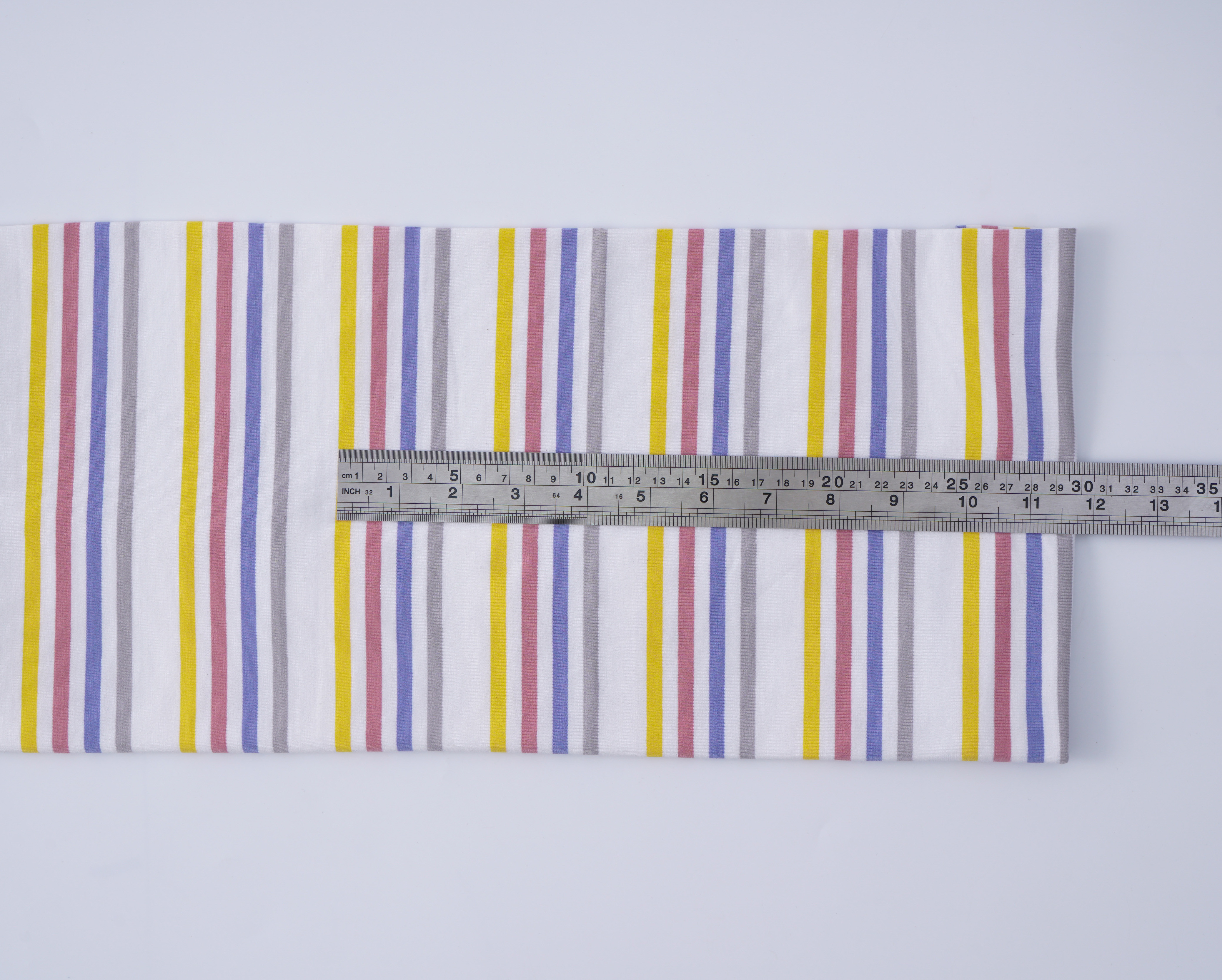 Natural Skin-Friendly Breathable Striped Knit Fabric For Leisure Wear