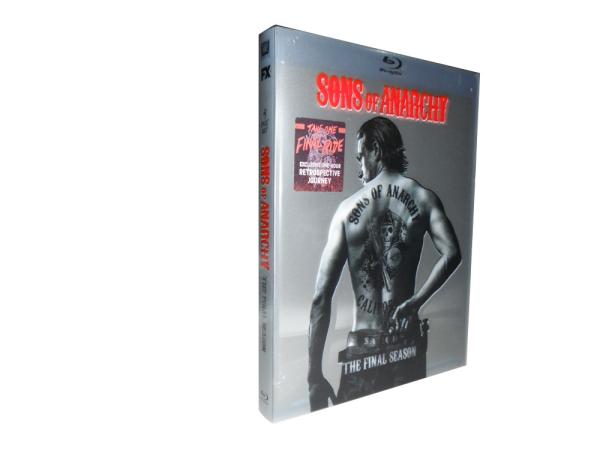 Hot sale bluray blue-ray boxset Sons of Anarchy Season 7 bluray 4dis new Video