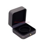 Hot Stamping Surface Handling Elegant Grey Color Square Shaped Bracelet Bangle