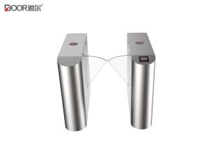 Quality DC Brush Motor RFID 550mm Channel Electronic Barrier Gates wholesale