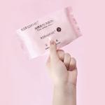 10 Pcs / Bag Cotton Facial Tissue Soft And Comfortable Face Cleaning Wet Tissue