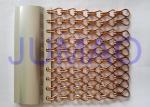 Bended Track Metal Chain Link Curtains Hotel 4m * 6m Size Space Divider