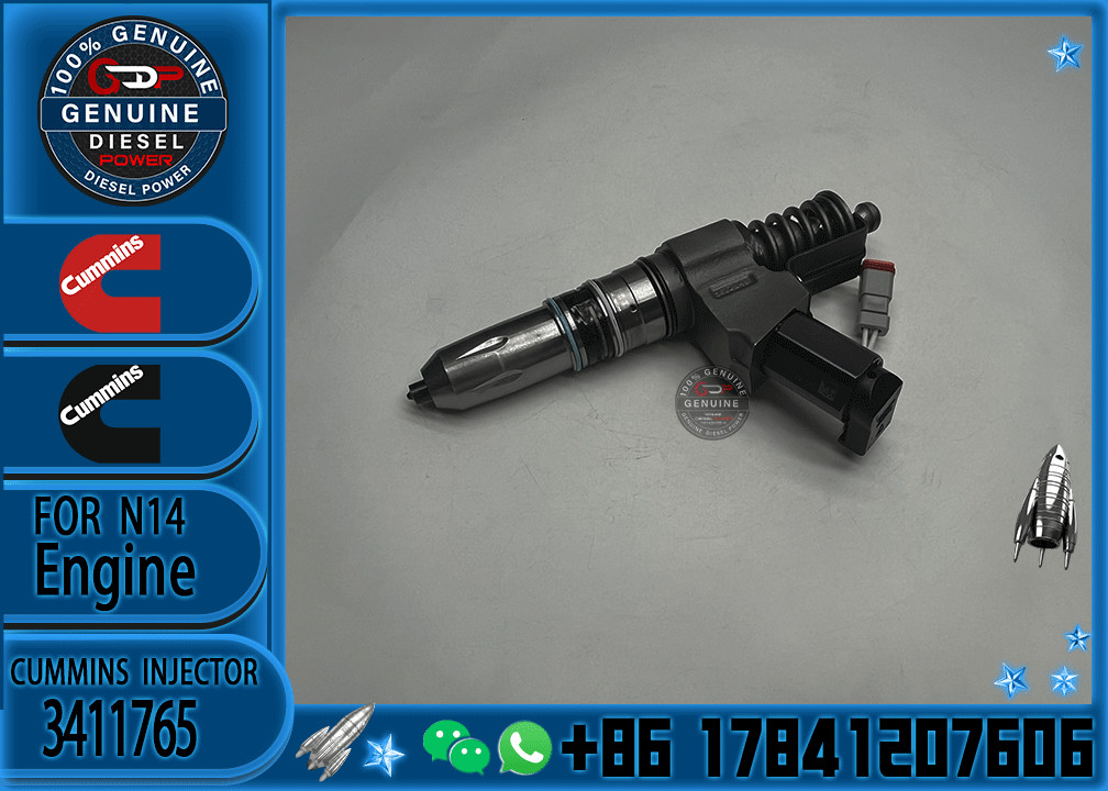 N14 Engine Common Rail Fuel Injector 4307516 3411691 3087560 3411765 for Cummins N14