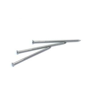 Quality 3.15 X 60MM Ring Shank Stainless Steel Decking Nails , Screw Shank Nails wholesale