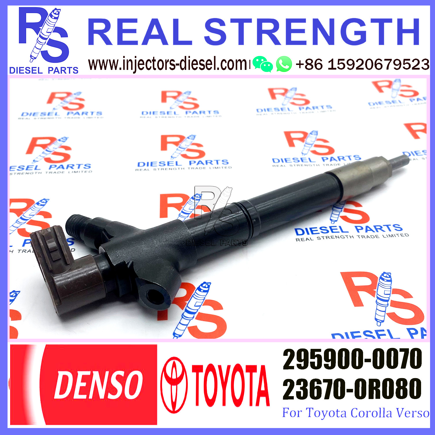 Common Rail Injector 23670-0R080 2959000070 236700R080 295900-0070