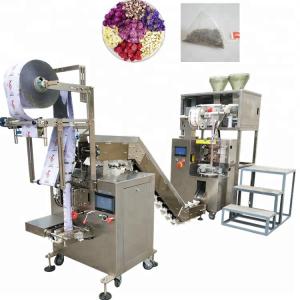 Quality Touch Screen Tea Sachet Packing Machine , Heated Sealing Tea Bag Sealing Machine wholesale