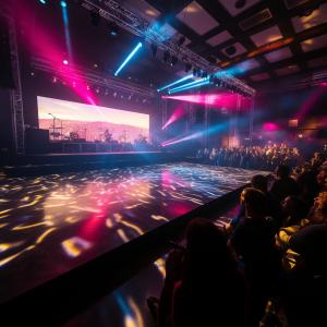 Quality P3 - P6 Big LED Screen Rental For Stage Outdoor 3840 X 2160 Resolution wholesale