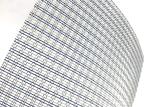Flexible Colored Glass Laminated Wire Mesh Metal Fabrics