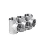 Equal DN8-DN100 Stainless Steel Tee for Pipe Fittings and Connections