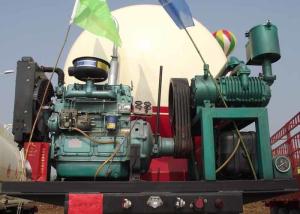 Quality 3 Axle SINOTRUK Bulk Cement Tank Trailer Truck with 55-65CBM Weichai engine wholesale