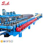 Galvanized Steel Corrugated Roof Panel Roll Forming Machine Gear Box Hydraulic