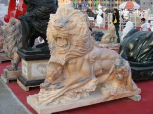 Quality One pair of Lions sculpture from China wholesale