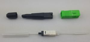 Quality Fast Fiber Optic Connectors SC APC Field Assembly , SC/APC Fusion Splice Connector wholesale