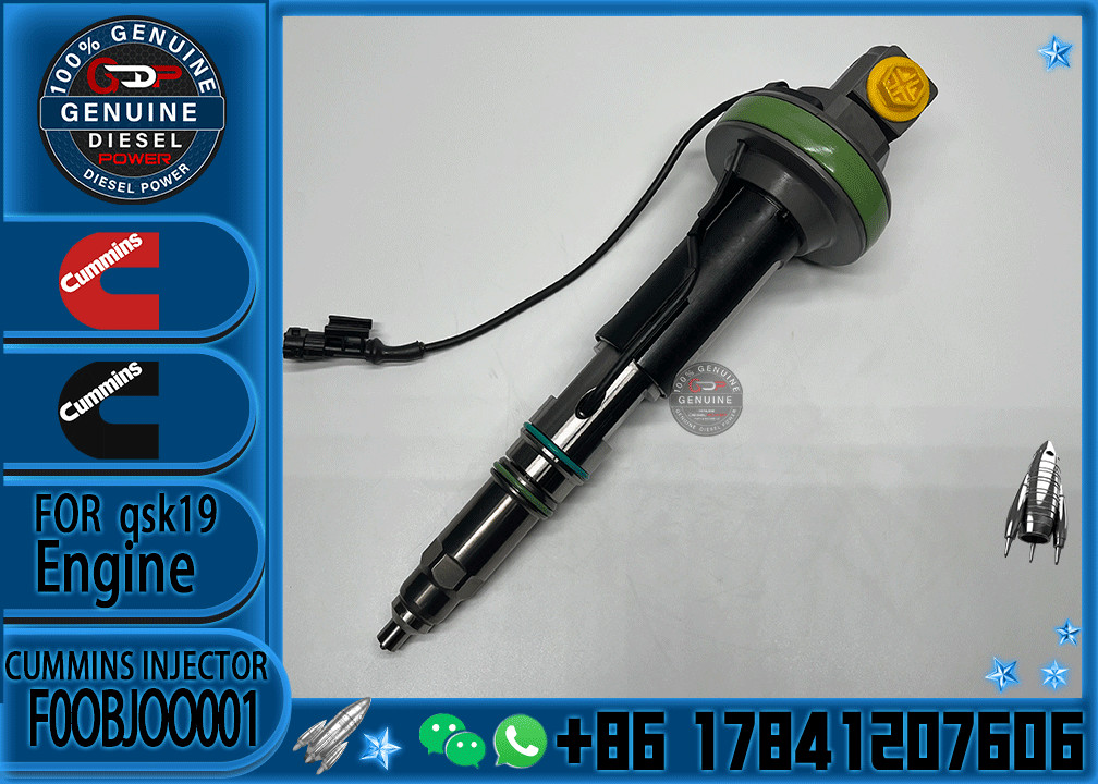 Remanufactured fuel injector F00L0J019 4964170 4955524 FOR Engine SK19 QSK38 QSK50 QSK60 F0OBJ00004 F0OBJOO001