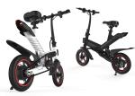 Long Range Folding Electric Bike , Electric Tricycle For Adults Aluminum Alloy