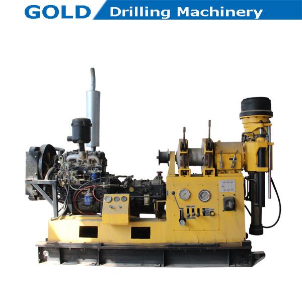 Diesel Engine Driving Hydraulic Control Water Well Drilling Rig, Mineral