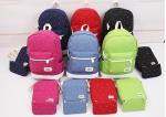 Korean style 3pcs in 1 canvas fashion backpack set for student bag outdoor