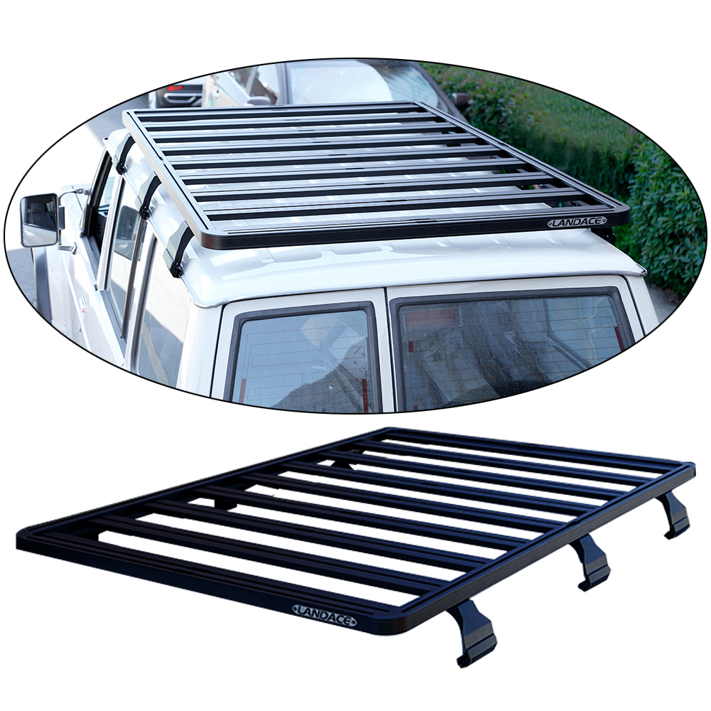 Roof Mounted Universal Roof Rack for Y60 E-Coated and Powder Coated Roof Placement