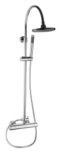 Quality Polished Thermostatic Shower Faucet , Brass Thermostatic Bath Mixer Tap wholesale