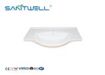 chaoZhou Wonderful Design Counter Top Basin Ceramic Bathroom Sink Top Mount Bowl