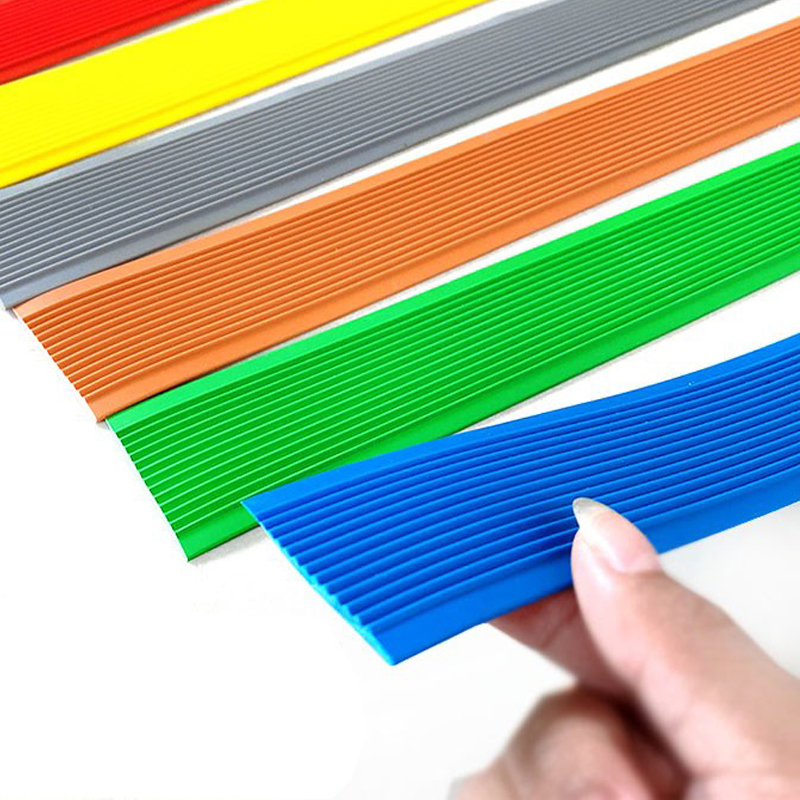 Stair Nose Anti-slip Plastic Stair Treads Trim for Non-Slip Stair Edge Protection