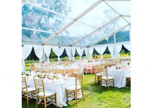 Quality Aluminum Expandable 15x35m Clear Outdoor Tent for wedding wholesale