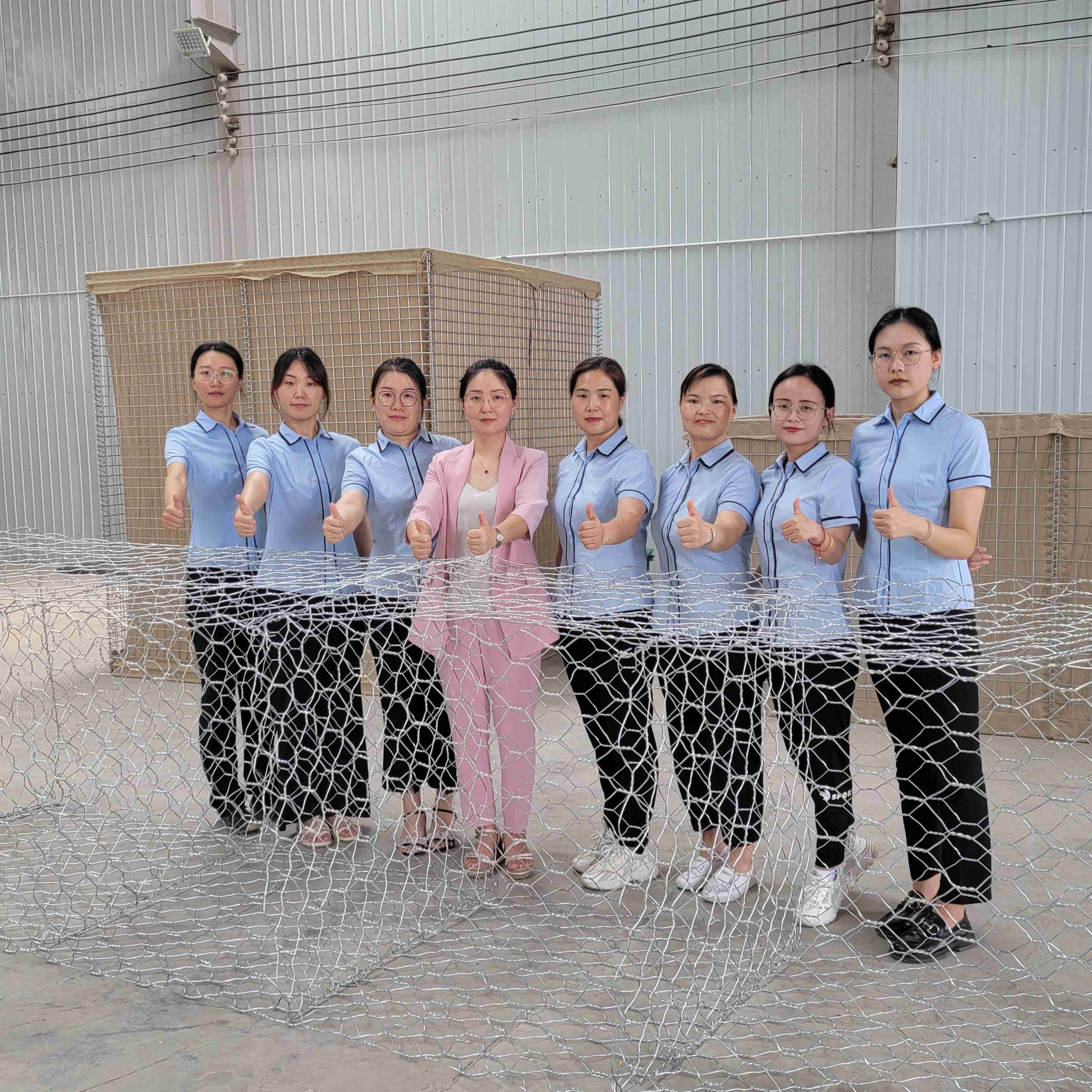Double Twisted Gabion Basket Coastal Erosion Control Saltwater Resistance Heavy Duty