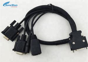 Quality Splitter VGA D SUB Cable SCSI 26P Male-RJ45 Female 2 Ports Home Appliance wholesale