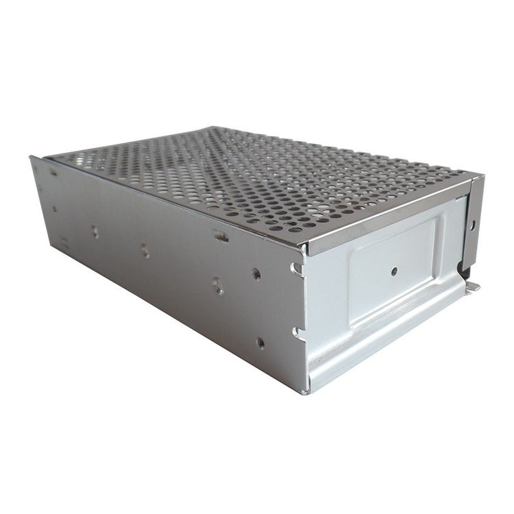 Custom Press Punching Mild Steel Metal Sheet Enclosure Case Metal Fabrication