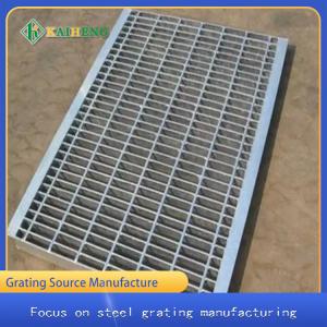 Quality High Performance metal trench drain grates Cover Stainless Steel Grating For Subway Closure wholesale