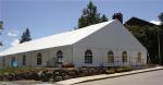 Semi Permanent Anti UV Event Marquee Tent , White Outdoor Tent 300 Seats Event