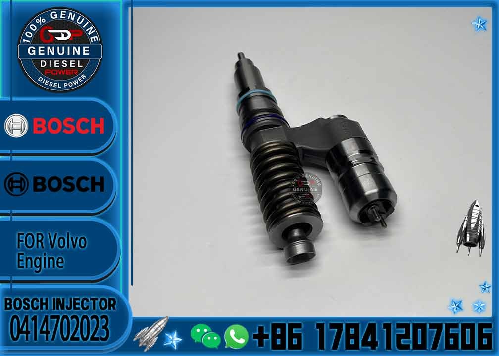 Genuine Unit Injector 0414702013 0414702023 3829644 for VOL Engine BOSCH