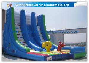 Quality OEM Island Theme Inflatable Water Slides For Teenagers In Graden / Park / Backyard wholesale