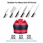 Professional Mini Manual Kitchen Knife Sharpener Butcher Knife Sharpener 2 Stage