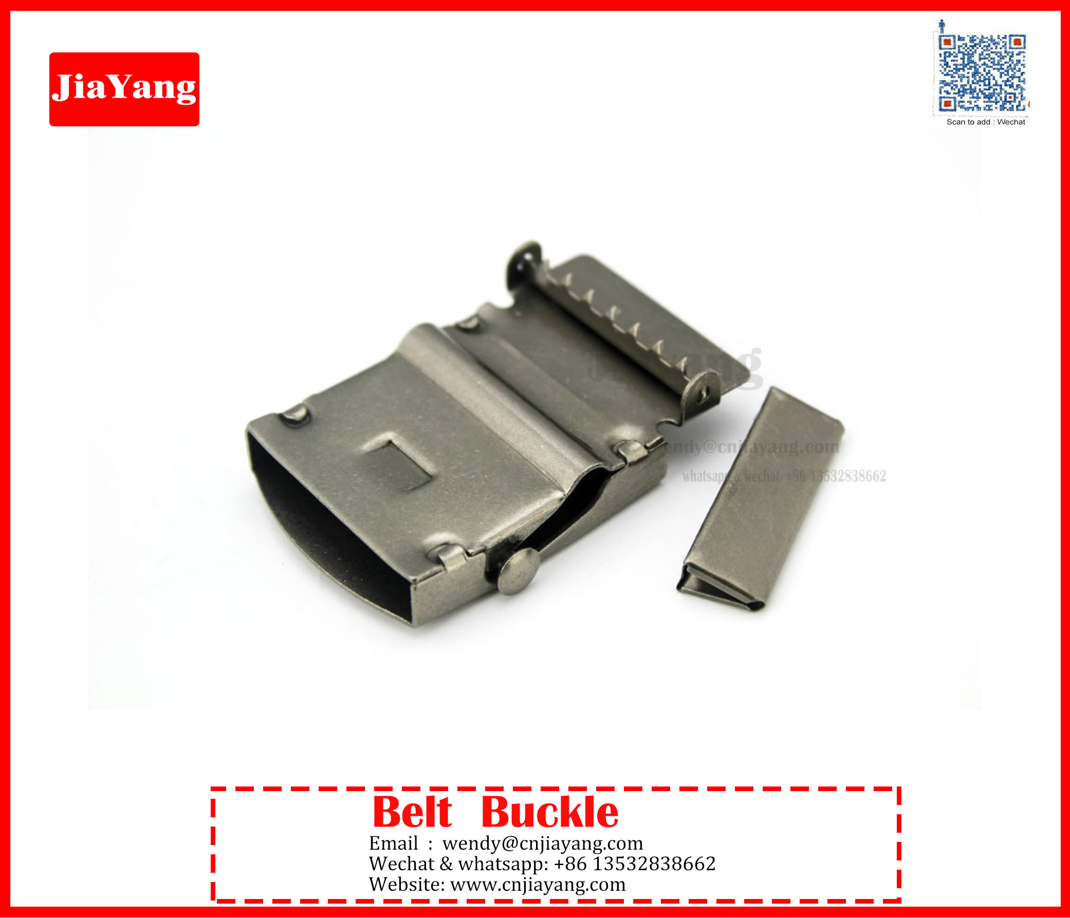 Iron Belt Buckle For Fabric Webbing