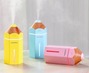 Quality Free Sample 230ML Mini Car Atomizer USB Portable Cute Pencil Air Humidifier For Home Office wholesale