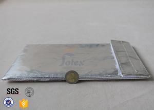 Quality Cash / Document / Passport Protection Fireproof Pouch No Itchy wholesale