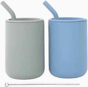 Quality Durable BPA Free Silicone Sippy Cup , Leakproof Silicone Training Cups wholesale